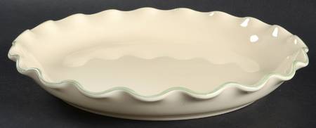 Garden Party (Garden Impressions) 12" Round Fluted Dish