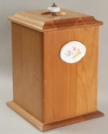 Garland Large Wood Canister & Lid