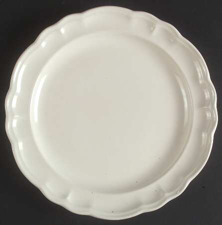 Gazebo White Large Dinner Plate