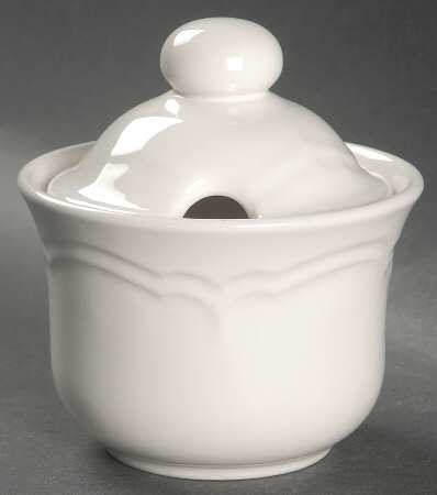 Gazebo White Jam/Jelly & Lid