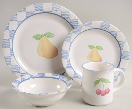 Hopscotch (Fruit) 4 Piece Place Setting