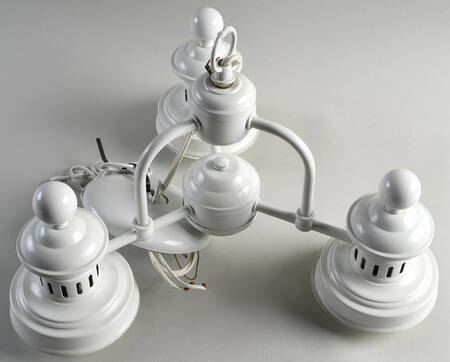 Hopscotch (Fruit) 3 Light Chandelier No Globes