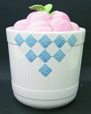 Hopscotch (Fruit) 6" Canister & Lid