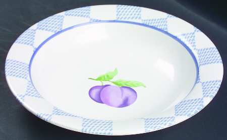 Hopscotch (Fruit) Rim Soup Bowl