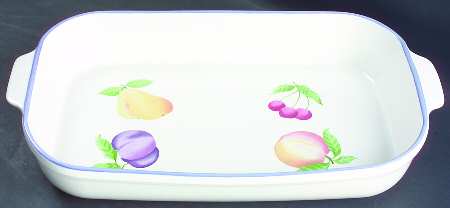 Hopscotch (Fruit) 13"  Rectangular Baker