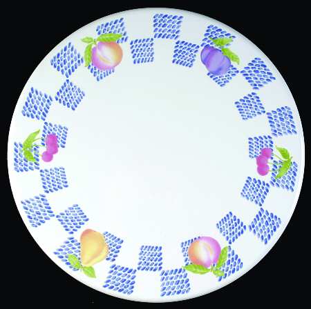 Hopscotch (Fruit) 10" Individual Steel Stove Cover