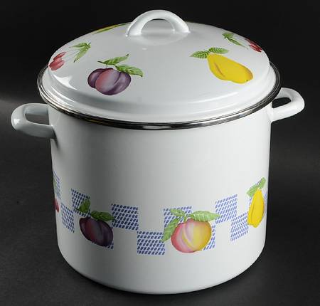 Hopscotch (Fruit) 10 Quart Metal Stew Pot