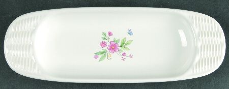 Meadow Lane Oblong Basketweave Tray