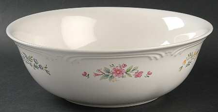 Meadow Lane 10" Large Salad Serving Bowl