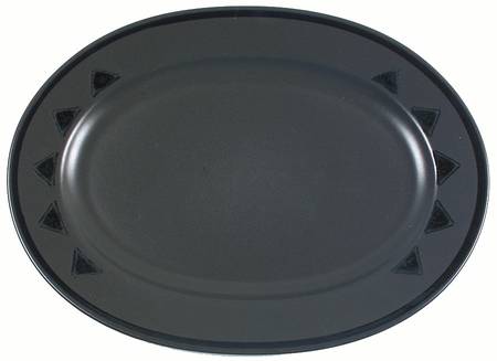 Midnight Sun 14" Oval Serving Platter