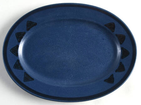 Morning Light 12" Oval Serving Platter