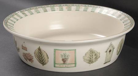 Naturewood 9" Round Vegetable Bowl