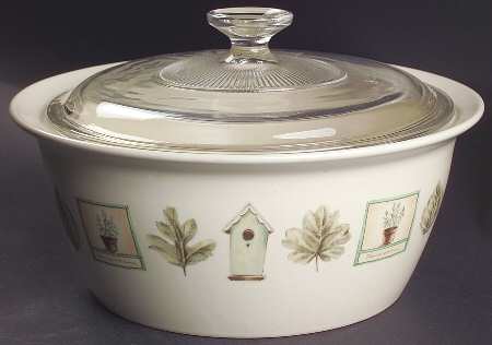 Naturewood 2.5 Qt Round Covered Casserole