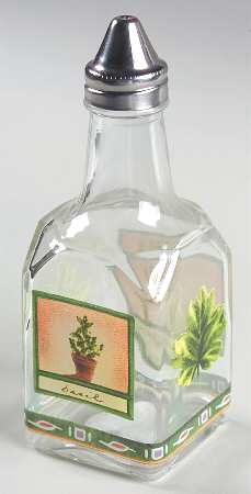 Naturewood Glassware Oil Cruet/Shaker with Metal  Lid
