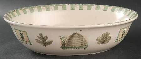 Naturewood 11" Oval Vegetable Bowl