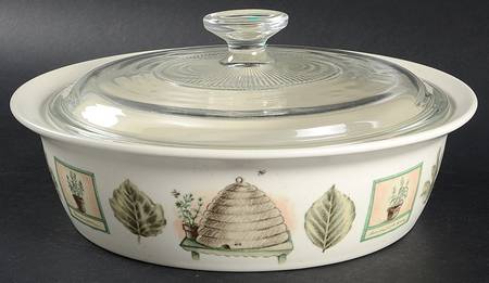 Naturewood 1.75 Qt Round Covered Casserole