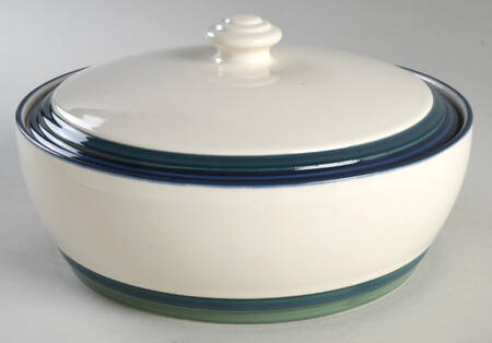 Ocean Breeze 2 Qt Round Covered Casserole