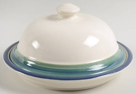 Ocean Breeze Round Covered Butter