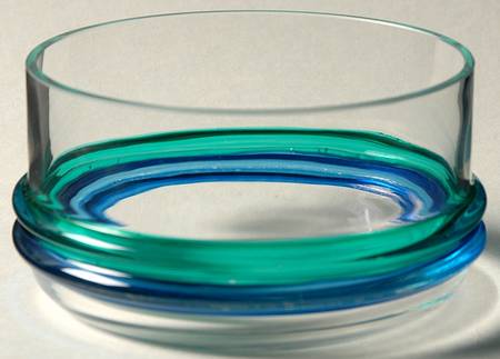 Ocean Breeze Glassware Individual Salad Bowl