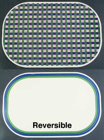 Ocean Breeze Reversible Vinyl Placemat