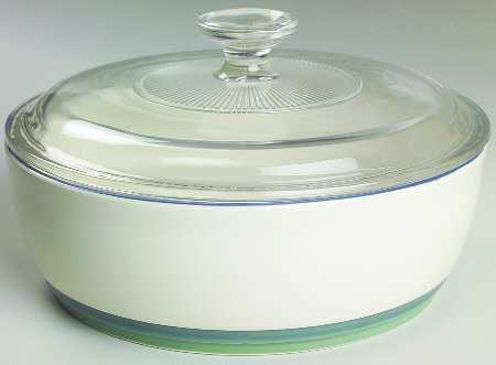 Ocean Breeze 1.5 Qt Round Covered Casserole