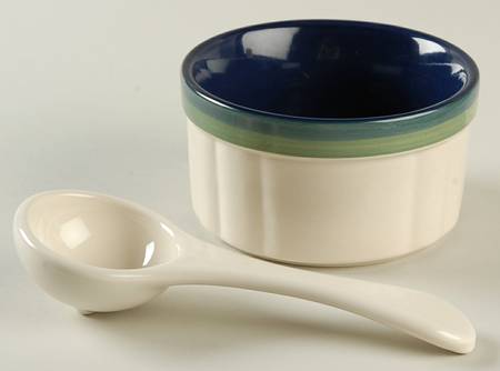 Ocean Breeze Dip/Salsa Crock & Ladle