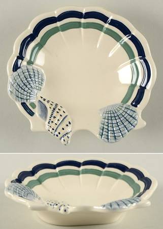 Ocean Breeze Shell Shaped Dish