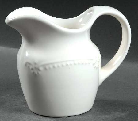 Pearl Brocade Creamer