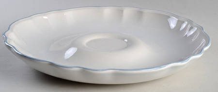 Poetry Glossy Chip Bowl/Plate for Chip & Dip Set