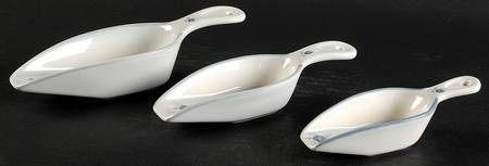 Poetry Glossy 3 Piece) Scoop Set with Large,Medium & Small Scoop