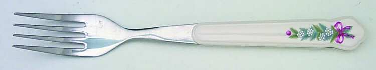 Red Ribbons Dinner Fork (7 1/2" or Larger)