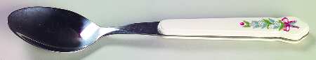 Red Ribbons Place/Oval Soup Spoon