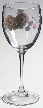 Secret Rose Glassware Goblet