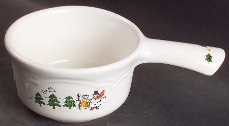 Snow Village Individual Open Soup