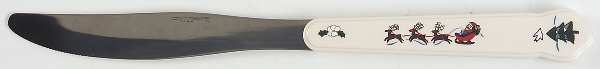 Snow Village Small Dinner Knife