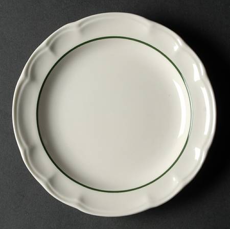 Snow Village Salad Plate