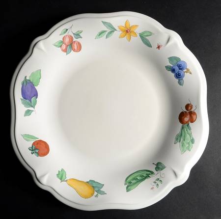 Summer Garden Sculpted Serving Plate