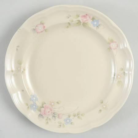 Tea Rose Luncheon Plate