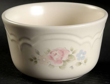 Tea Rose Deep Dessert Bowl