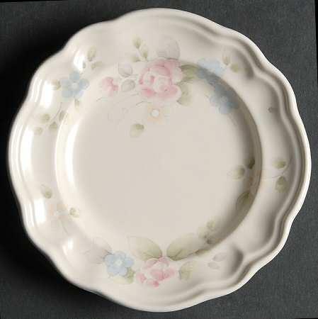 Tea Rose Bread & Butter/Dessert Plate by Pfaltzgraff