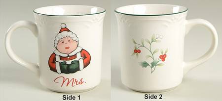 Winterberry Mrs Claus Mug