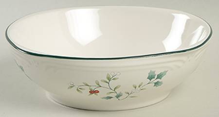 Winterberry Square Soup/Cereal Bowl