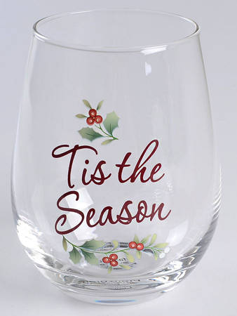 Winterberry Glassware Stemless Wine