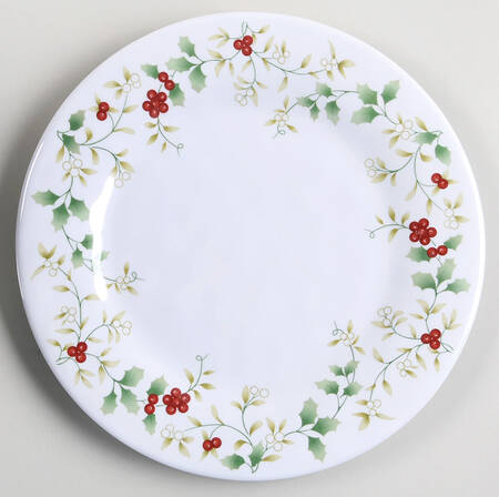 Winterberry Melamine Salad Plate