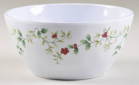 Winterberry Melamine Soup/Cereal Bowl