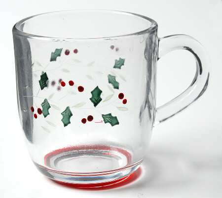 Winterberry Glassware Mug