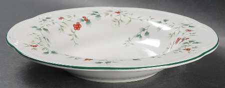 Winterberry Large Rim Soup Bowl