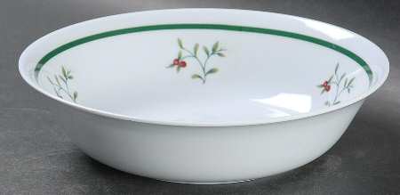 Winterberry Melamine Soup/Cereal Bowl