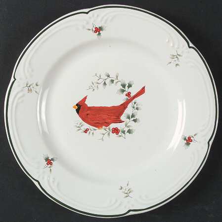 Winterberry Dessert Luncheon Plate