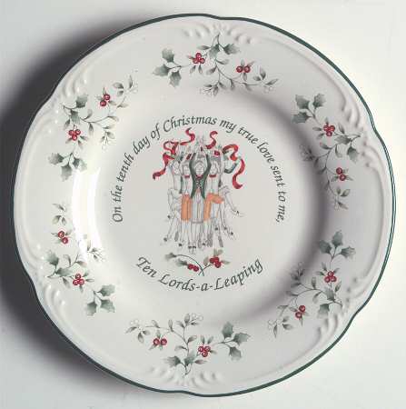 Winterberry Accent Salad Plate